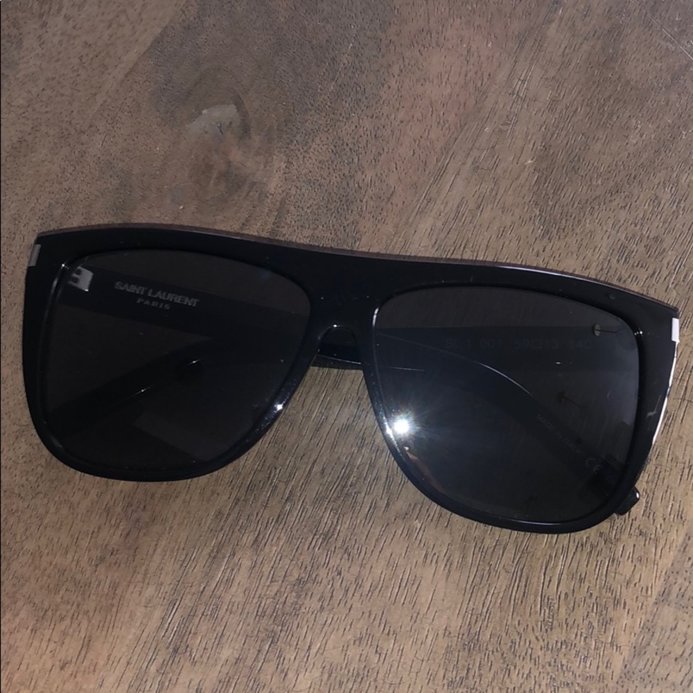 Saint Laurent Flat Top Sunglasses